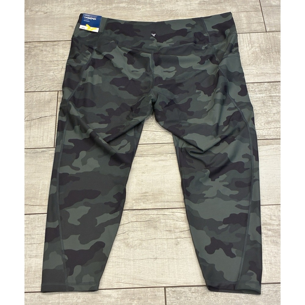 Old Navy Women's XXL‎ Camo High Waist PowerSoft 7/8 Pocket Leggings
